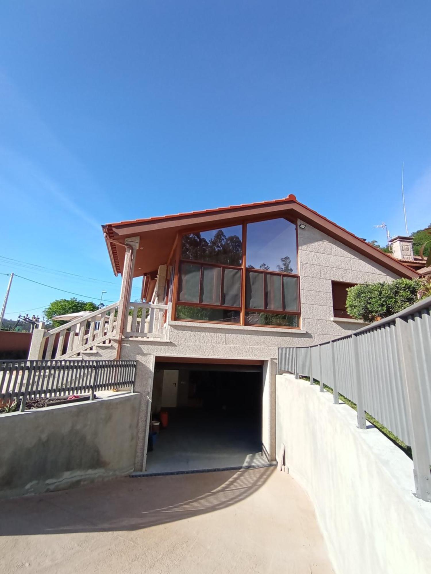 Casa O Cocho Vigo Mos Villa Bagian luar foto