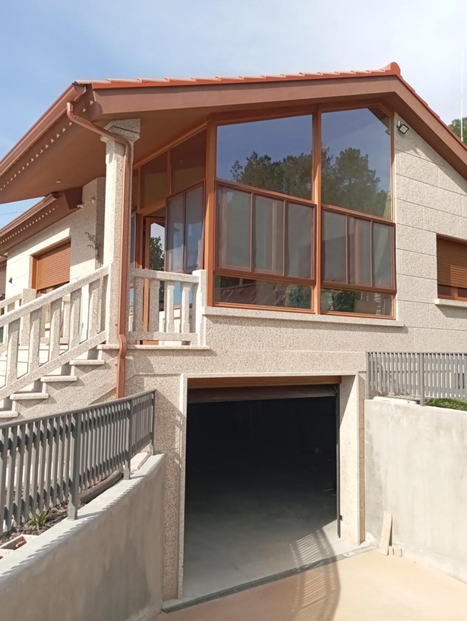 Casa O Cocho Vigo Mos Villa Bagian luar foto