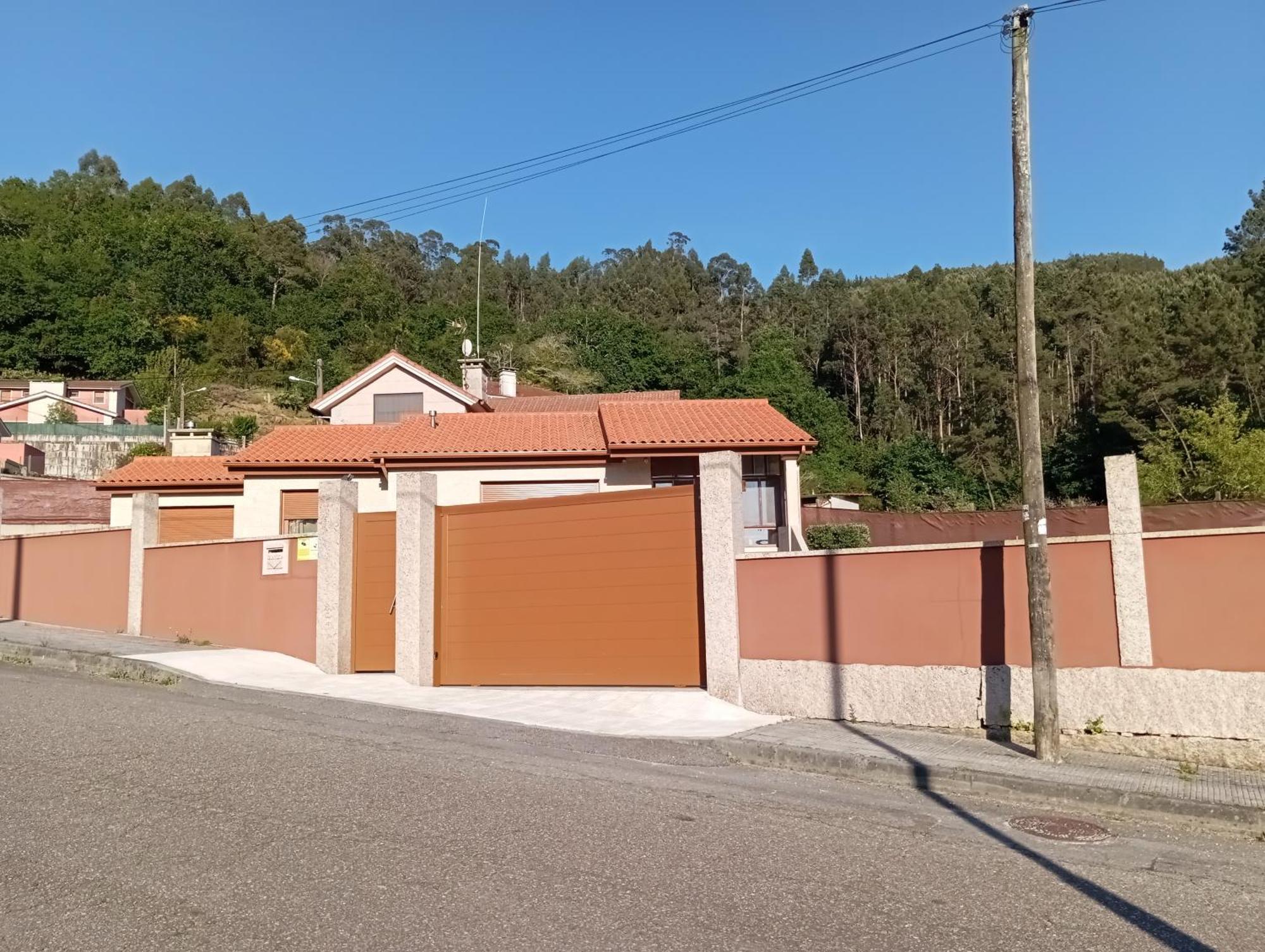 Casa O Cocho Vigo Mos Villa Bagian luar foto